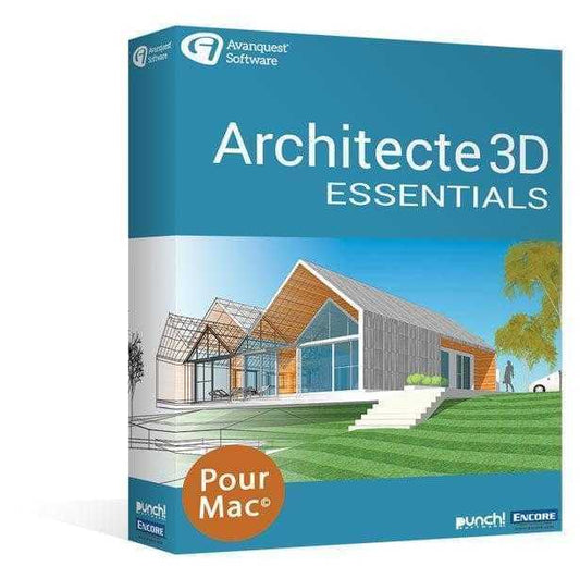 Architecte 3D Essentials 20 pour Mac License-Master