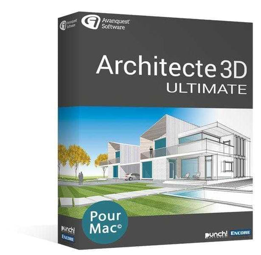 Architecte 3D Ultimate 20 Pour Mac License-Master