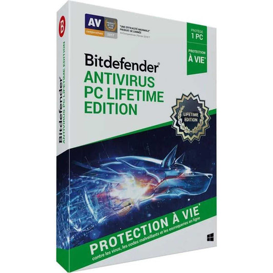 Bitdefender Antivirus PC Lifetime Edition 2023 License-Master