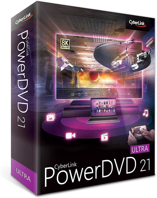 CyberLink PowerDVD 21 Ultra License-Master