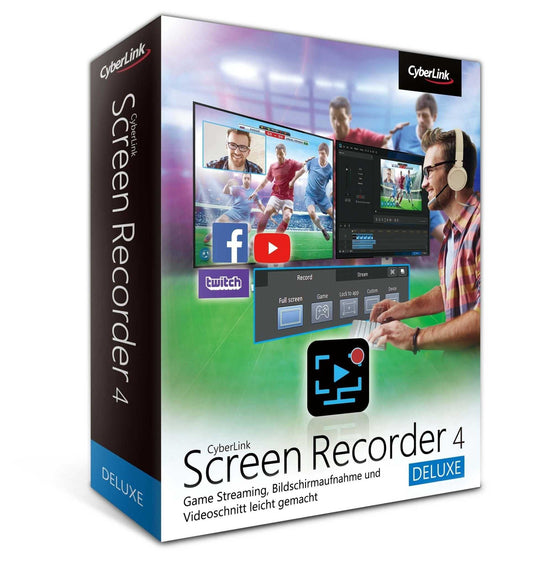 CyberLink Screen Recorder 4 Deluxe License-Master