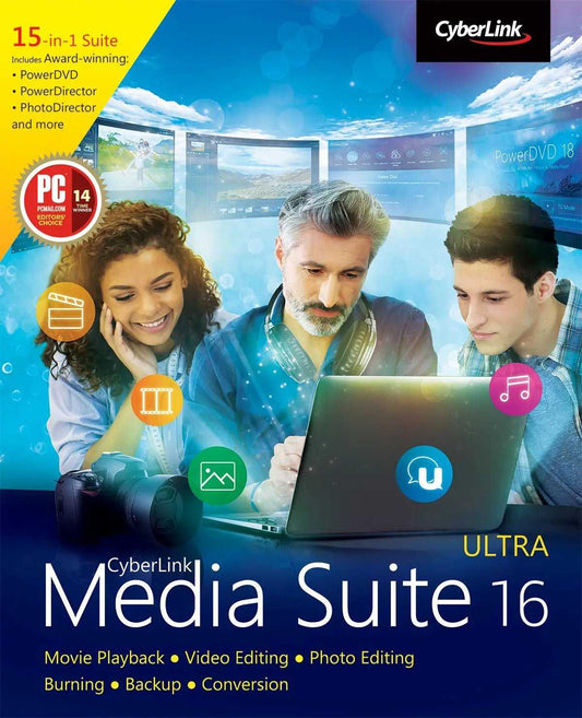 Cyberlink Media Suite 16 Ultra License-Master