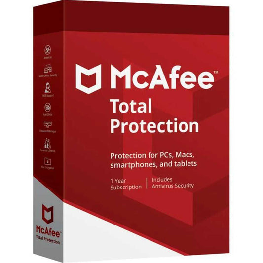 McAfee Total Protection 2023 License-Master