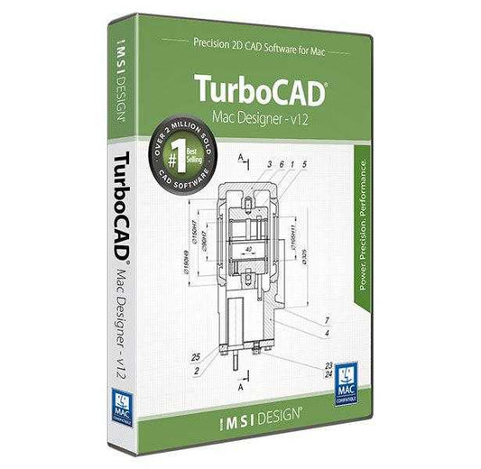 TurboCAD 12 Designer 2D For Mac License-Master
